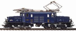 Elektrická historická lokomotiva RhB,,Krokodil" modrý  