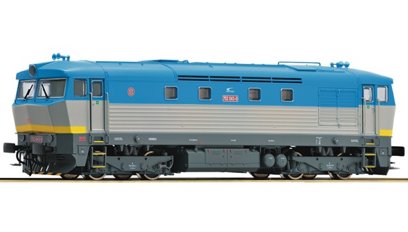 Dieselová lokomotiva ř. 752 ŽSSK - Zvuk
