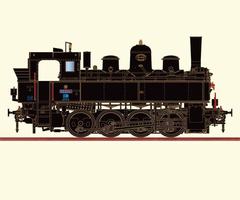 Parní lokomotiva řady 422.031 ČSD-Analog