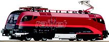 Elektrická lokomotiva Rh 1116 "Railjet" ÖBB