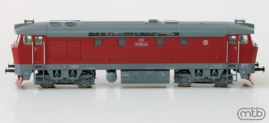 H0 - lokomotiva T478 1070 ČSD Bardotka