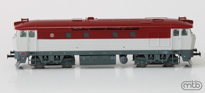Dieselová lok. T478.1168 ČSD (H0)