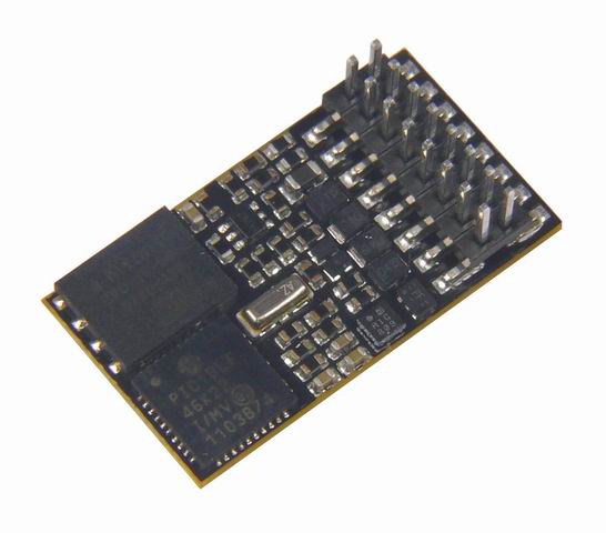 Zvukový dekodér MX648P16 malý (konektor PluX16)