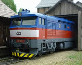 Dieselová lokomotiva 751 ČD Zvuk!