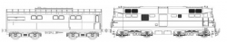 Dieselová lokomotiva, typ - D342