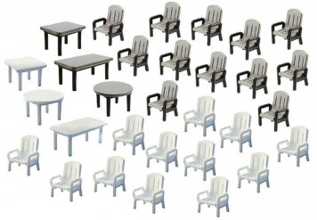  Zahradní židle a stoly