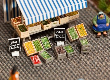 Přepravky s ovocem a zeleninou