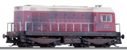 Dieselová lokomotiva BR107 DR - Patina