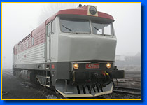 Dieselová lokomotiva T478.2078 ,,Bardotka" ČSD  - Limit