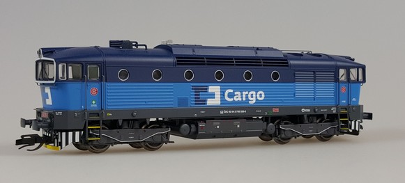 Dieselová lokomotiva 750 ,,Brejlovec" - ČD CARGO (TT)