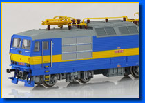 Elektrická lokomotiva 372 001 Bastard ČSD- limit (TT)