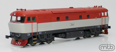 Dieselová lok. Bardotka 751 004-3 - prototyp ČD