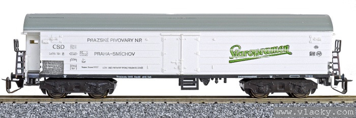 Chladírenský vůz "Staropramen" ČSD vláčky Berliner  TT Bahn (TT)