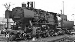 Parní lokomotiva BR053, DB (zvuková)