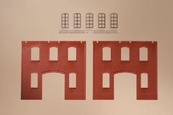 Stěny 2391A a průmyslová okna L