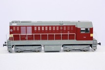 Dieselová lokomotiva T458.1091 ČSD (HO) Zvuk se 2 okny na boku kabiny