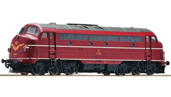 Dieselová lokomotiva MY 1148  DSB