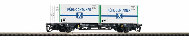 Kontejnerový vůz 2x20' Kühl-container