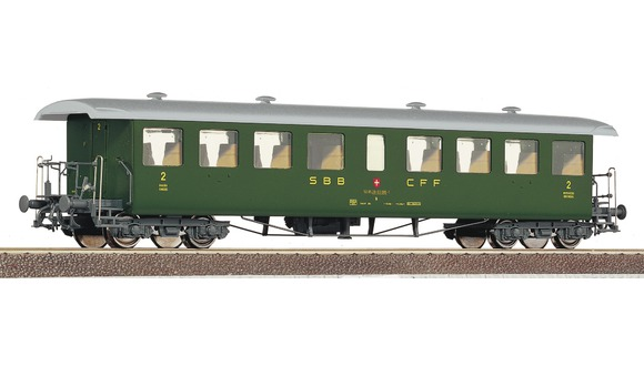 Vagon 2.třídy - SBB