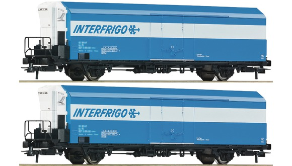 Sada chladících vagonů Interfrigo  DB