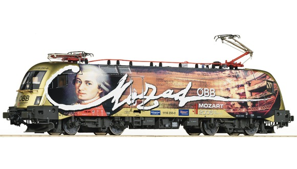 Elektrická lokomotiva 1116 250-0 "Mozart"   ÖBB Zvuk