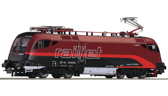 Elektrická lokomotiva 1116 205 -Railjet -    ÖBB