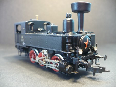 Malosériový celo kovový model parní lokomotivy 310. 071 ČSD 