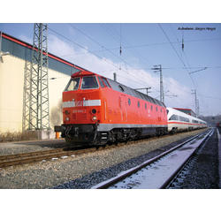 Dieselová lokomotiva BR 219 084-1 se zvukovým dekoderem