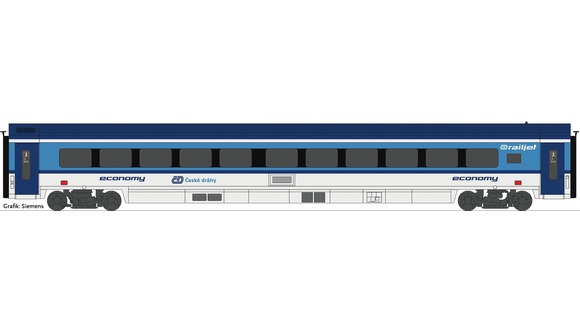 Rychlíkový vagón 1. třídy Railjet, ČD