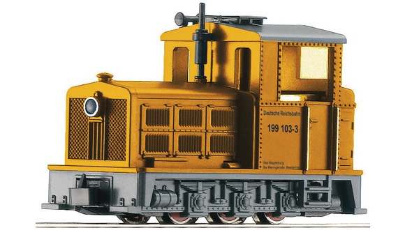 Úzkorozchodná dieselová lokomotiva BR 199 DR