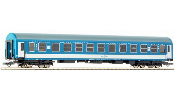 Lehátkový vagon 2.třídy