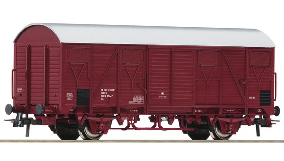 Krytý nákladní vagon s půlkulatou střechou - GS