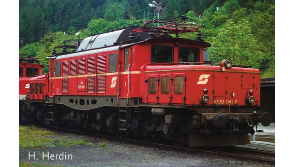 Elektrická lokomotiva Rh 1020 - zvuk
