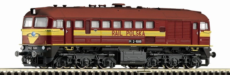 Model lokomotivy M 62-1688 "Gagarin" Rail Polska 