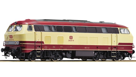 Dieselová lokomotiva 218.217-8   - zvuk