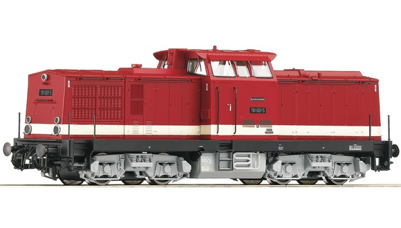 Dieselová lokomotiva BR 110 se zvukem