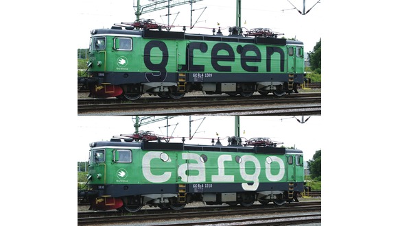 2 dílná sada elektrických lokomotiv c4 Cargo 