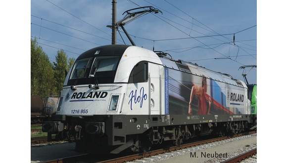 Elektrická lokomotiva 1216 955 WLC - ROLAND