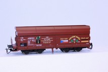 Model nákladního vozu poslední uhlí ČD
