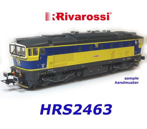 Model dieselové lokomotivy 753.711-1 OKD Doprava
