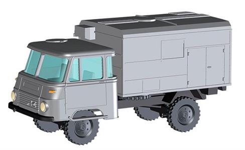 Poštovní dodávka - Robur LO 1801