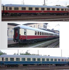 Set 3 ks. rychlíkových vagonů