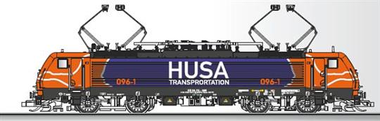 Elektrická lokomotiva řady 189 096  -  HUSA 