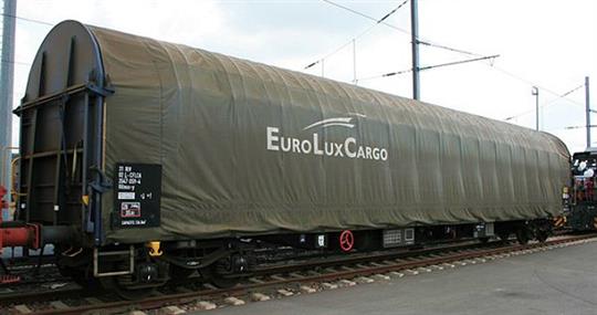Vagon s posuvnou plachtou - Euro Lux Cargo