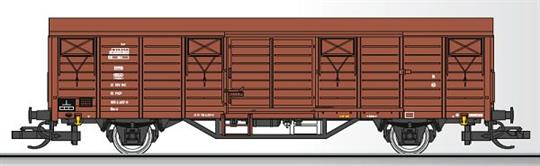 Krytý nákladní vagon - Gbs-x