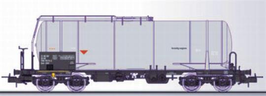 Cisternový vagon Zaes 8118 určený na přepravu oleje
