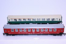 Set 2 rychlíkových  vozů DR