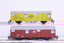 Set 2 nákladních  vozů modely vláčků TT