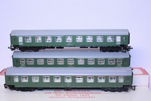 Set 3 rychlíkových  vozů DR + ČSD (TT)