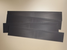 H0 - Břidlicové střešní panely, 4 ks